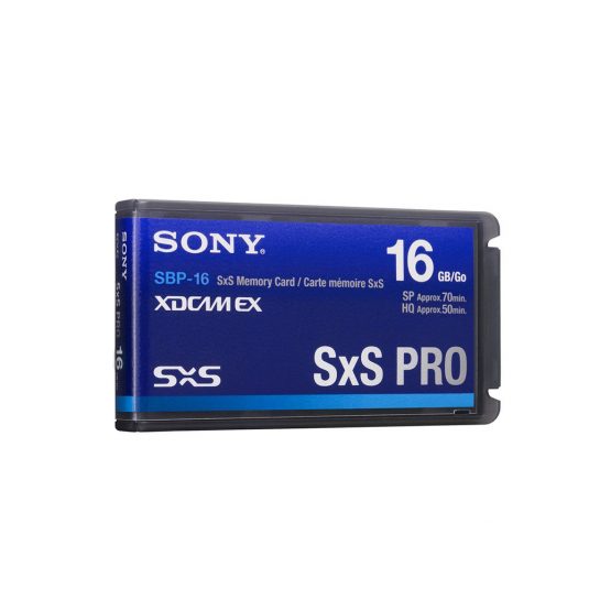 Sony SxS 16GB Camuse Data Handling